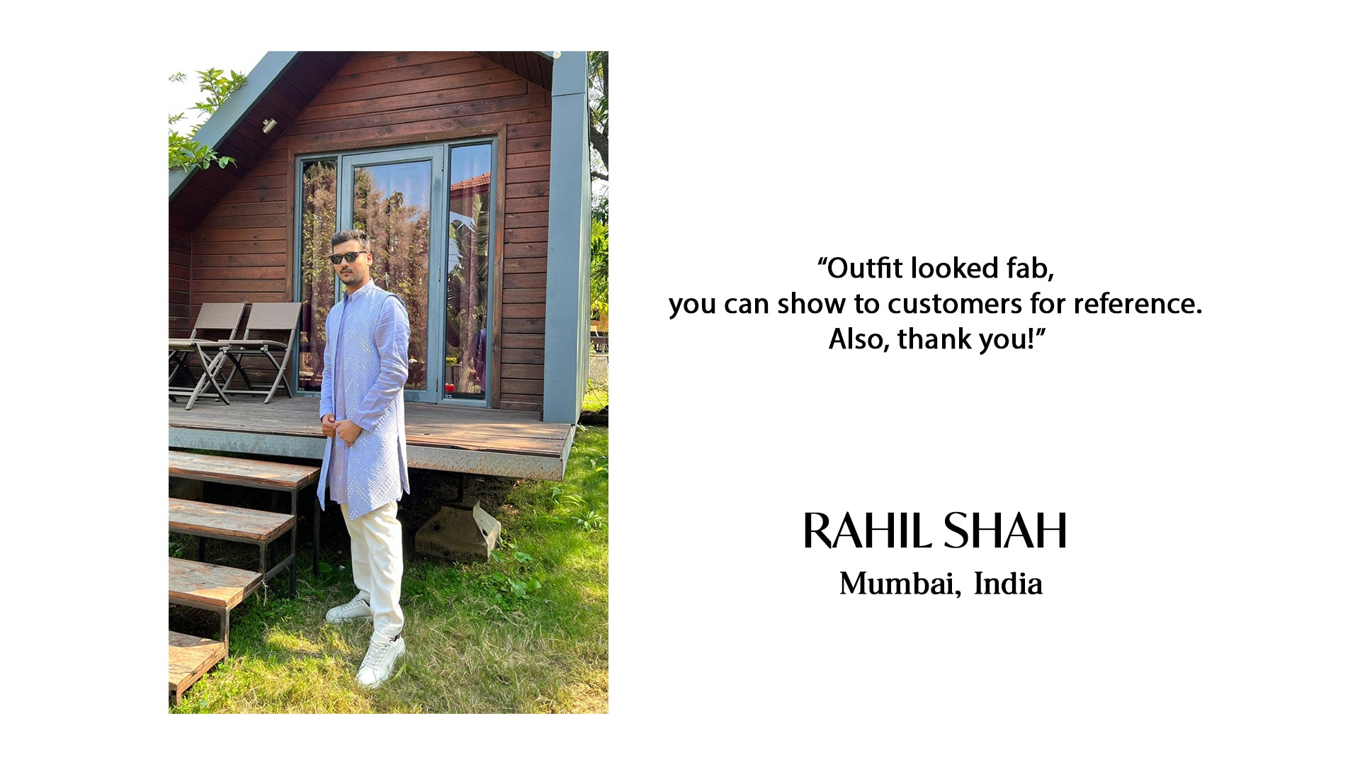 Rahil Shah's review for our website